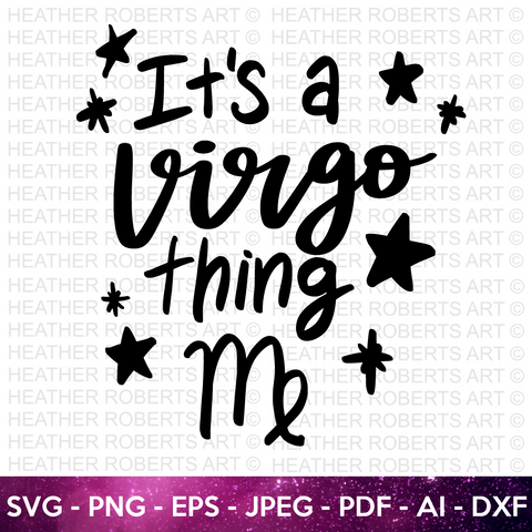 Virgo Thing SVG