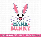 Mama Bunny SVG