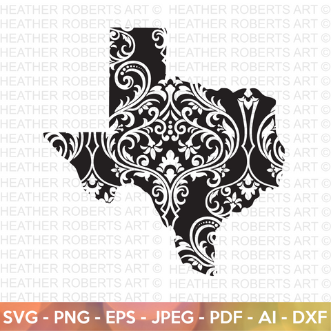 Texas Pattern Design SVG