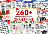 CHRISTMAS MEGA BUNDLE, 260+ Designs