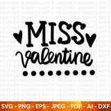 Miss Valentine SVG
