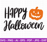 Happy Halloween Colored SVG