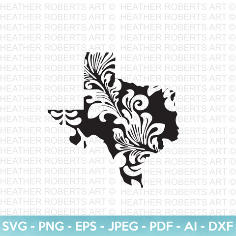 Texas Pattern Design SVG