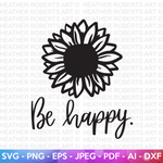 Be Happy Svg