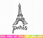 Eiffel Tower - Paris SVG