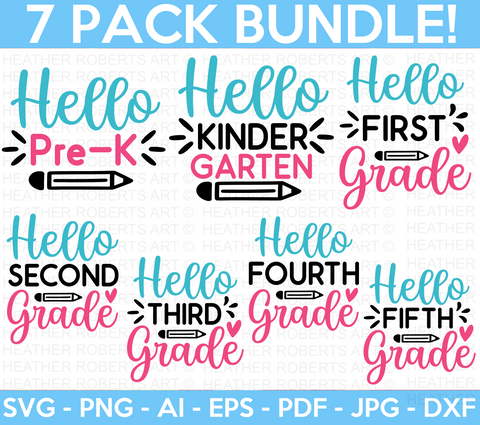 Back to School SVG Bundle