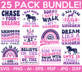 Unicorns SVG Bundle