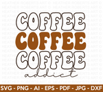 Coffee Addict SVG