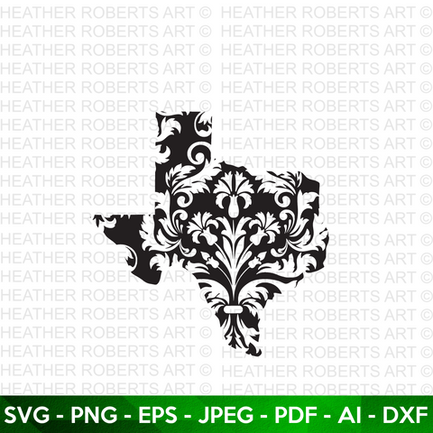 Texas Pattern Design SVG