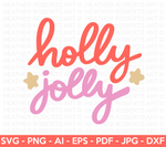 Holly Jolly SVG