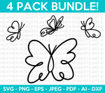 Butterfly Mini Svg Bundle