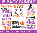 Halloween Colored SVG Bundle