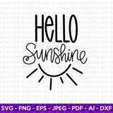 Hello Sunshine SVG