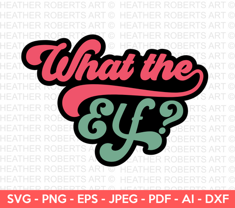 What Elf? Retro SVG