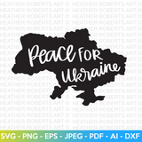 Peace For Ukraine SVG