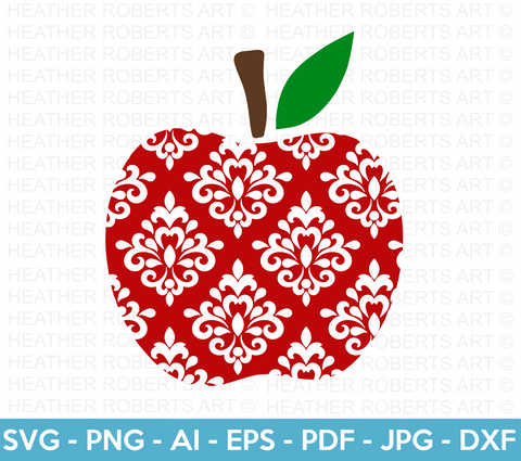 Fancy Apple SVG