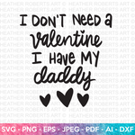 I Have my Daddy SVG