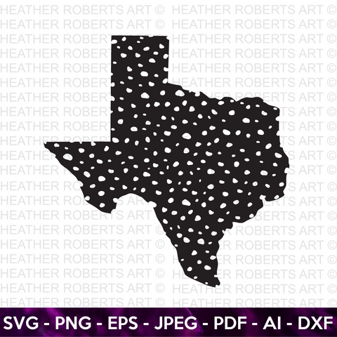 Texas Pattern Design SVG