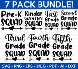 Back to School SVG Bundle