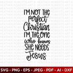 Funny Christian SVG