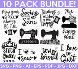 Sewing SVG Bundle