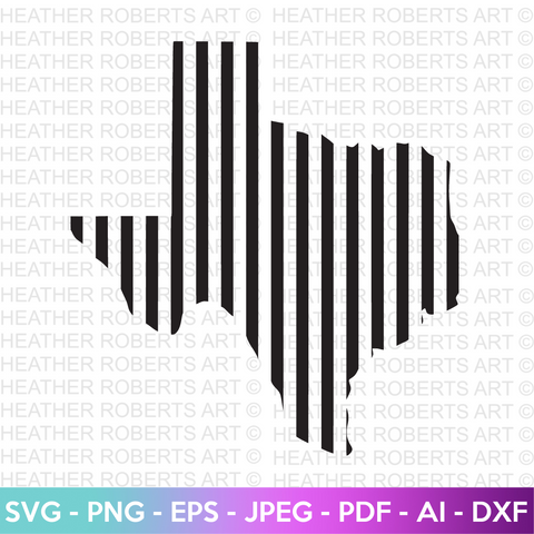 Texas Pattern Design SVG