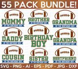 Football Birthday SVG Bundle