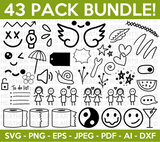 Doodle SVG Bundle