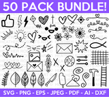 Doodle SVG Bundle