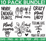 Plant Lover SVG Bundle