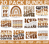 Retro Coffee SVG Bundle