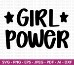 Girl Power SVG