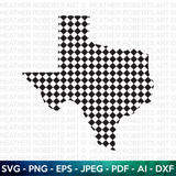 Texas Pattern Design SVG