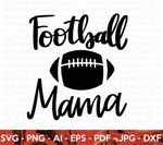 Football Mama SVG