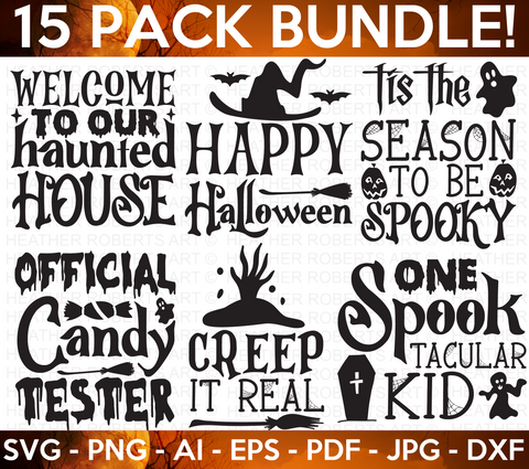 Halloween SVG Bundle