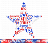 Fourth of July SVG