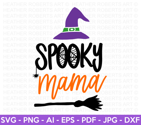 Spooky Mama SVG