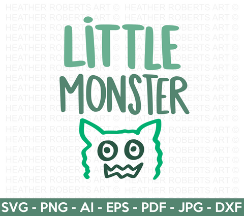 Little Monster SVG