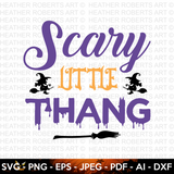 Scary Little Thang SVG