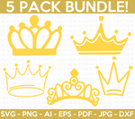 Crowns Mini SVG Bundle