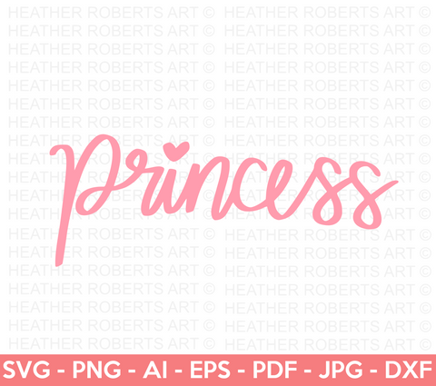 Princess SVG