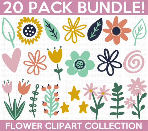 Flowers Clipart Collection
