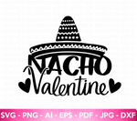 Nacho Valentine SVG