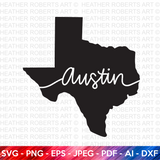 Austin City SVG