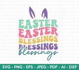 Easter Blessings SVG