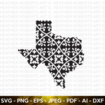 Texas Pattern Design SVG