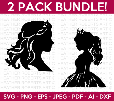 Princess Mini SVG Bundle