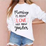 Love Not Gender SVG