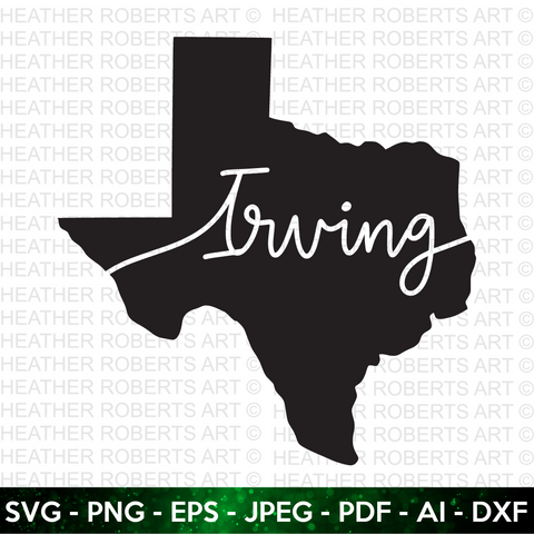 Irving City SVG