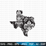 Texas Pattern Design SVG